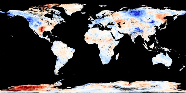 Luglio 2011 Anomalia Daily temperature 